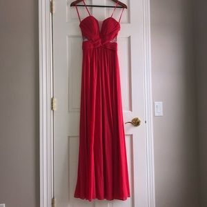 FORMAL DRESS! Magenta formal/prom dress
